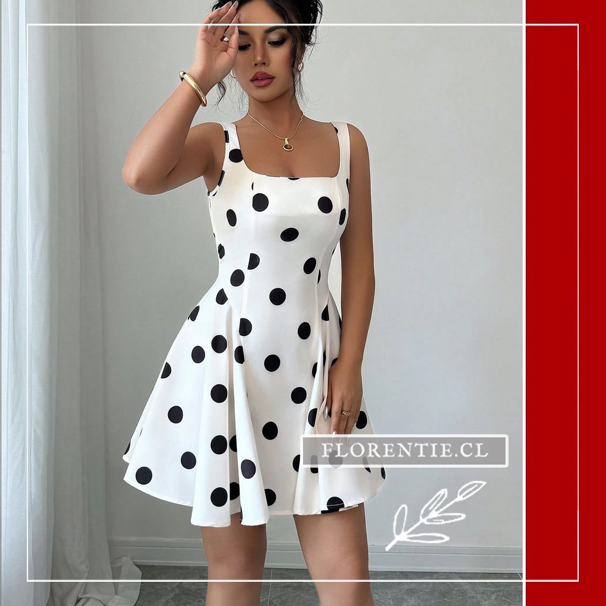 Vestido verano lunares